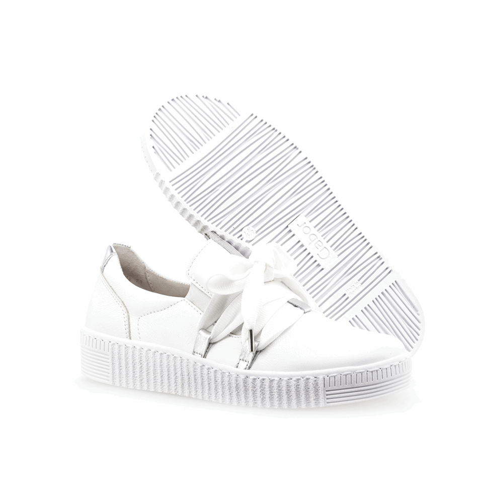 Gabour | Baskets Exclusives Blanc/argent